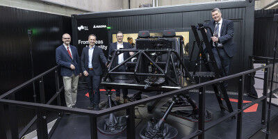 TU Graz and Magna Open the Advanced Driving Simulation Center