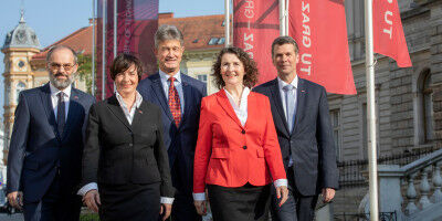 TU Graz: Leadership team for the new Rectorate term is now complete