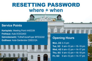 TUW passwords reset: Ongoing updates