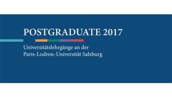 University Programs: New Postgraduate Brochure