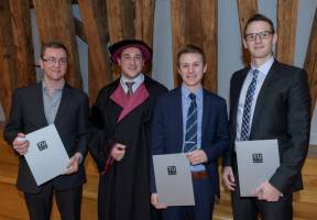 Vergabe des Diplomarbeitspreises 2017