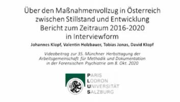 Videobeitrag der Forensischen Neuropsychologie der Universit�t Salzburg