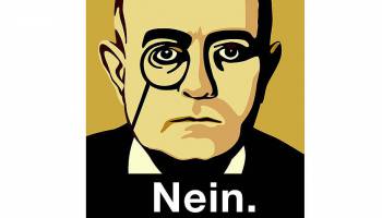 Vortrag von Twitter-Ph�nomen NeinQuarterly an der Universit�t Wien