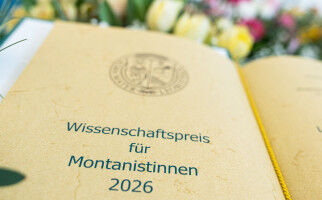 Wissenschaftspreis f�r Montanistinnen 2026