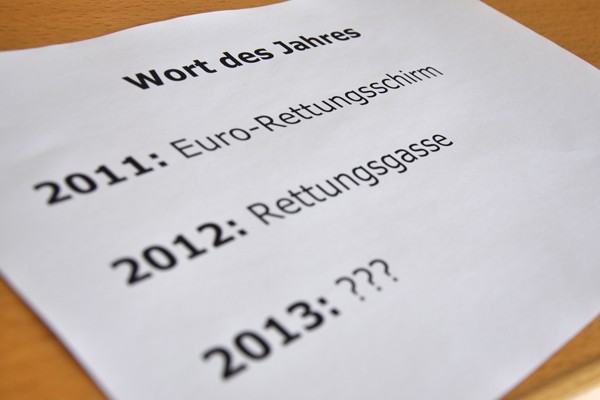 Die Uni Graz sucht wieder nach dem Wort und Unwort des Jahres. Die Vorwahl dauer