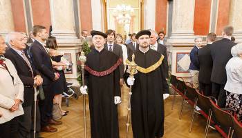 Zwischen Inaugurationsfeier und Fachschafts-Party